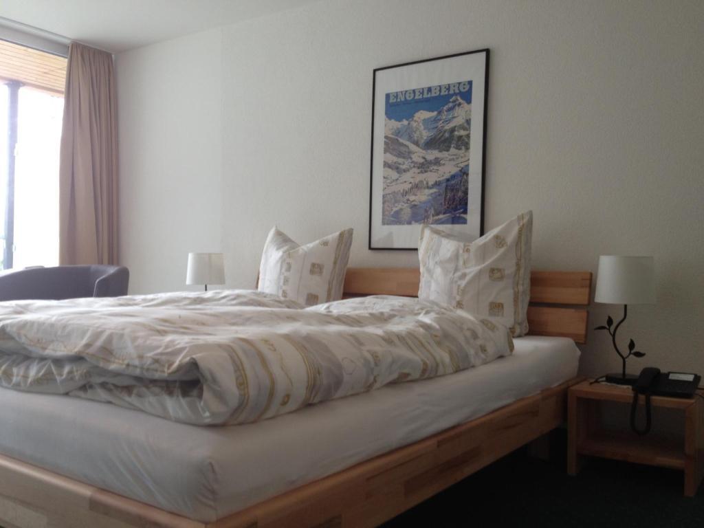 Hotel Hahnenblick Engelberg Oda fotoğraf